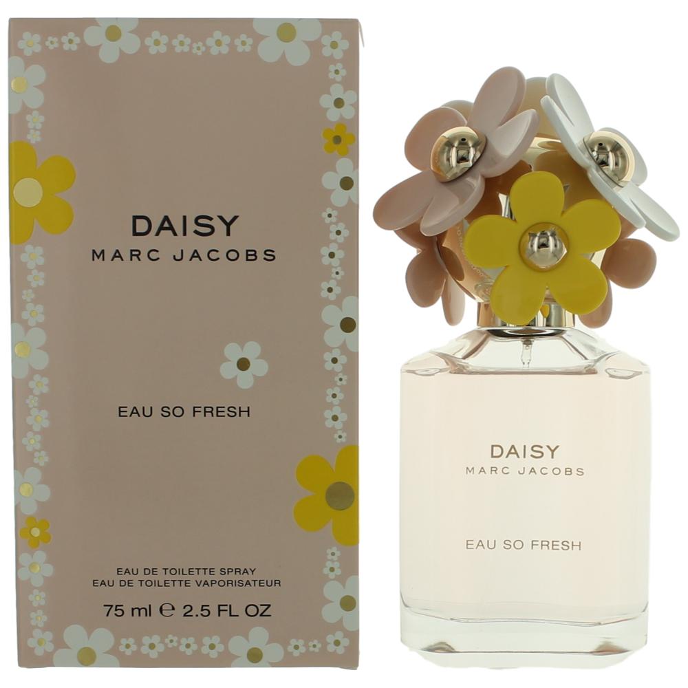 Daisy Eau So Fresh by Marc Jacobs, 2.5 oz Eau De Toilette Spray for Women