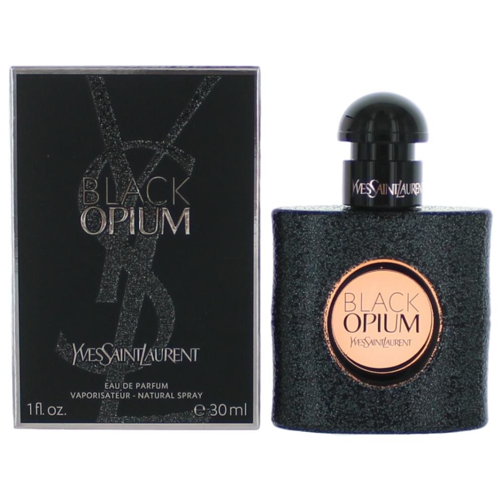 Black Opium by Yves Saint Laurent, 1 oz Eau De Parfum Spray for Women