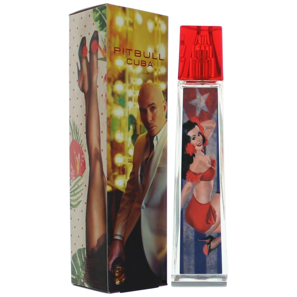 Pitbull Cuba Woman by Pitbull, 3.4 oz Eau De Parfum Spray for Women