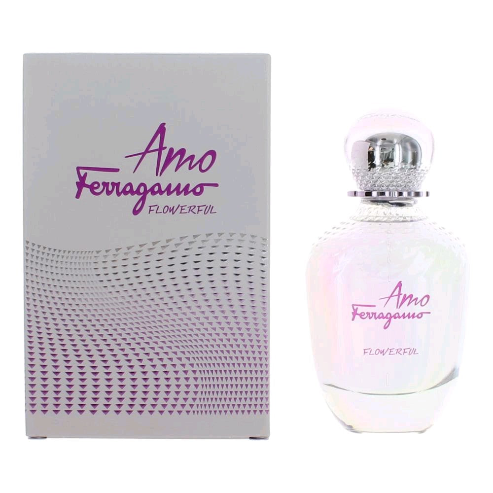 Amo Ferragamo Flowerful by Salvatore Ferragamo, 3.4 oz Eau De Toilette Spray for Women