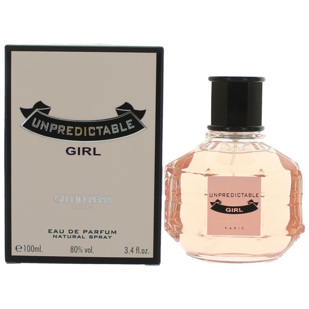 Unpredictable Girl by Glenn Perri, 3.4 oz Eau De Parfum Spray for Women