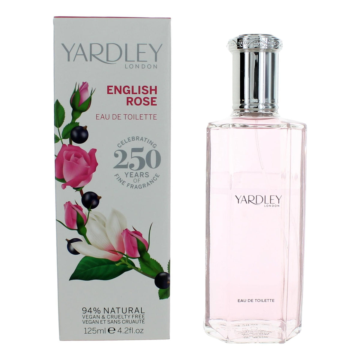 Yardley English Rose by Yardley of London, 4.2 oz Eau De Toilette Spray for Women