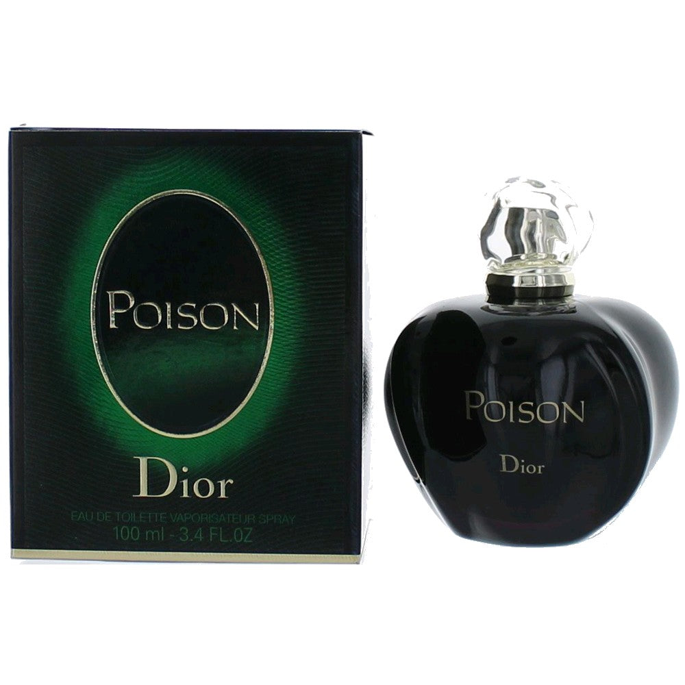 Poison by Christian Dior, 3.4 oz Eau De Toilette Spray for Women - Pertinacia Perfume