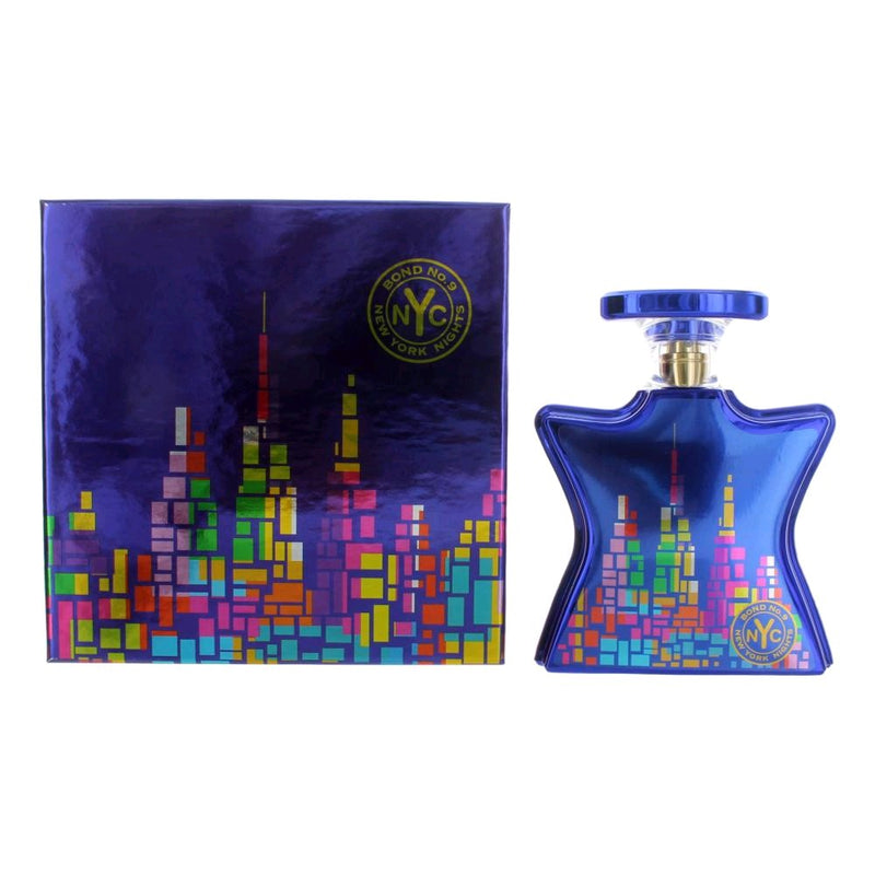3ml decant of Bond No. 9 New York Nights EDP perfume by Pertinacia LLC in a clear bottle.